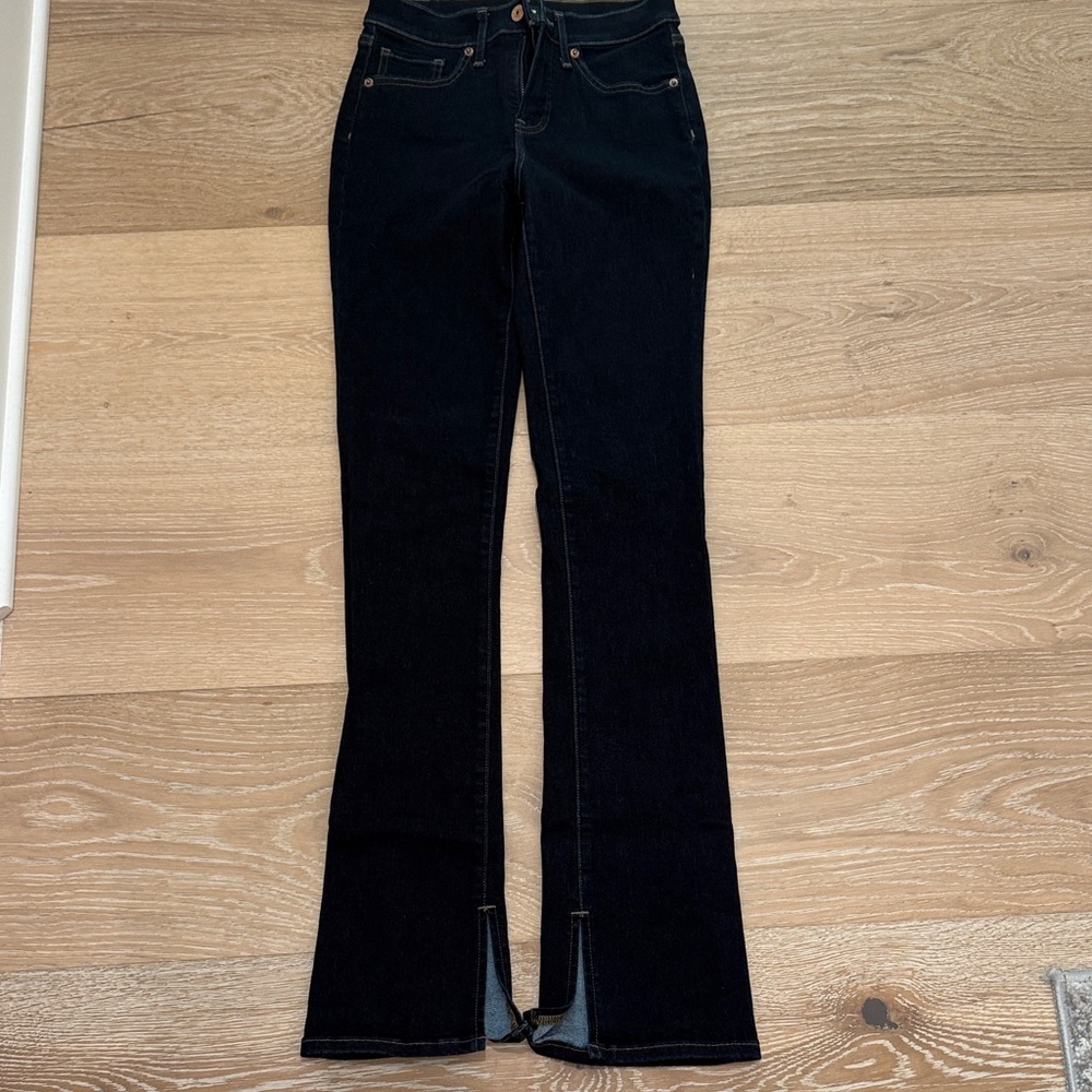 Express 0R 32” inseam Women's Dark Denim Jeans